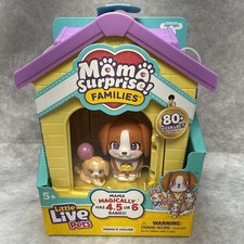 Little Live Pets Mama Surprise Families BEAGLE Family Playset New Limited Ed NIB