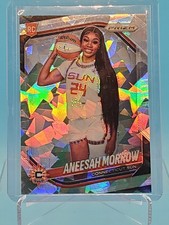 2025 Panini WNBA Prizm Aneesah Morrow Variation Rookie Silver Cracked Ice RC