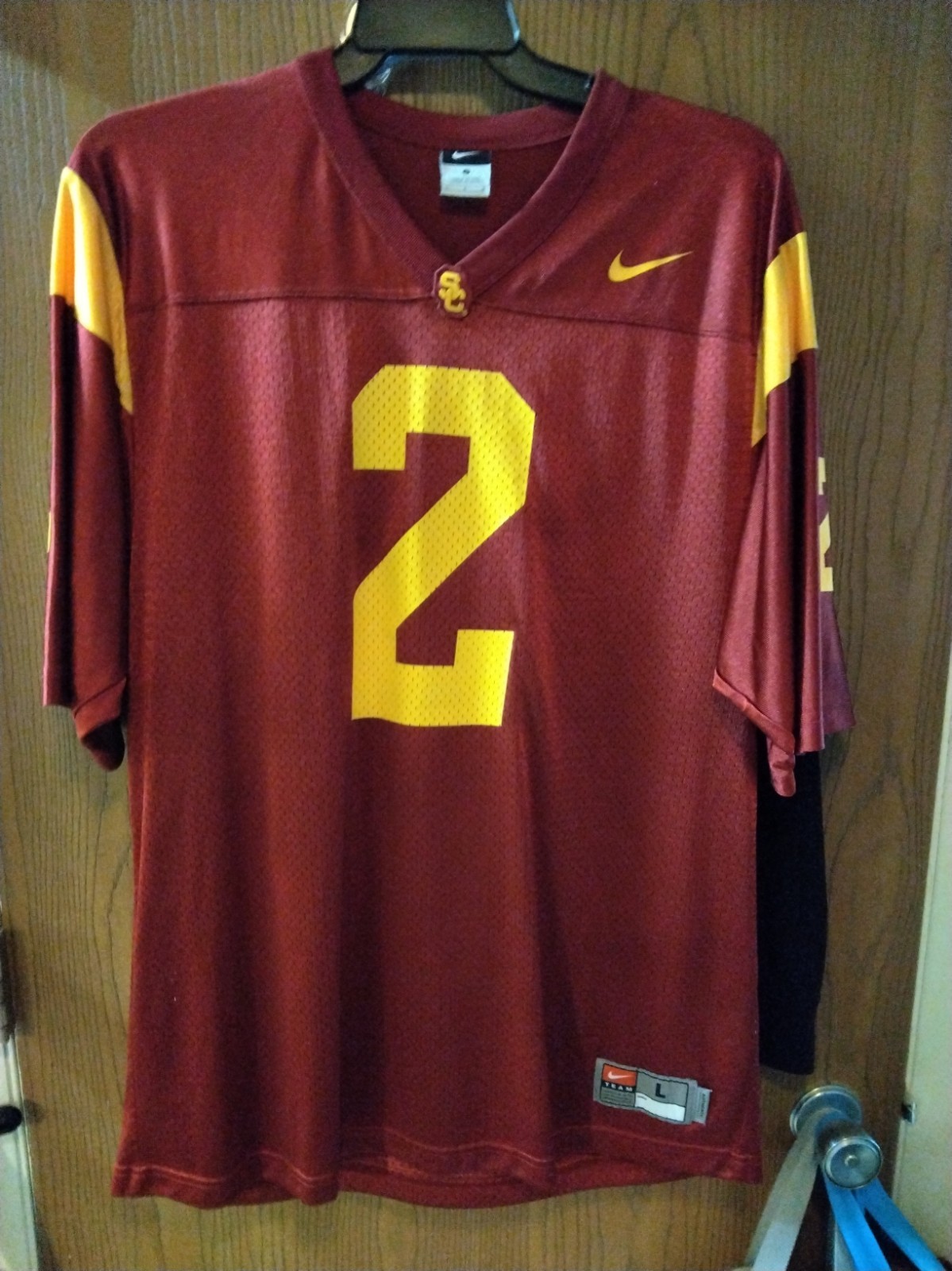 Nike USC Trojans Robert Woods #2 Football Mesh Jersey Men’s Size Large 