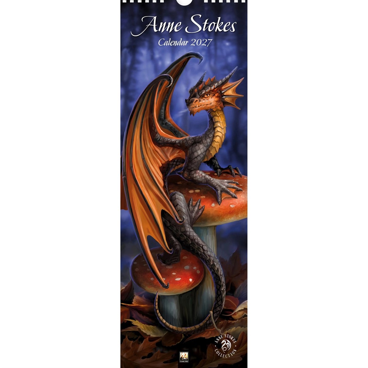 Anne Stokes Slim Calendar 2027 (Art Calendar) by Tree Studio Flame | 2026 - Image 5