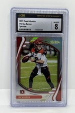 JOE BURROW 2021 PANINI ABSOLUTE #42 SPECTRUM ROOKIE CARD - BENGALS - CSG 8