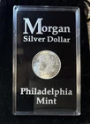 1921 Morgan Silver Dollar BU In Airtite Display Case