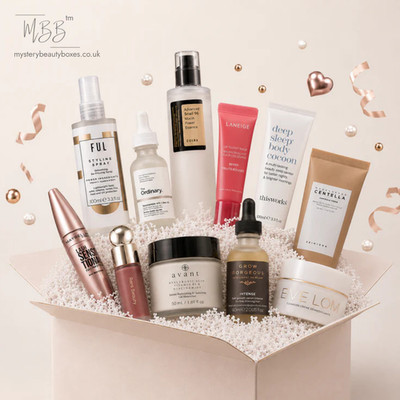 MAKE UP PAKET - MAKE-UP HAUTPFLEGE RESTPOSTEN - WERT 50£+ BEAUTY BOX - KOSTENLOSER VERSAND