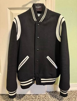 Saint Laurent Paris Men's Teddy Bomber Jacket