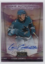 2024-25 O-Pee-Chee Platinum Rookie Auto Sunset Ethan Cardwell #R-EC Auto 1ee0