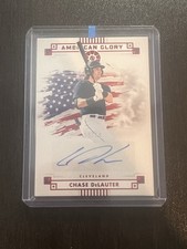 2024 Panini Boys of Summer Chase DeLauter Red Auto /49 Cleveland