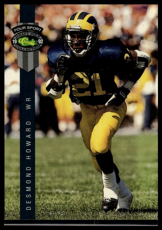 1992 Classic Four Sport #76 Desmond Howard