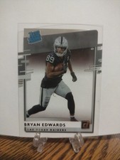 2020 Panini Chronicles - Clearly Donruss Rated Rookie Bryan Edwards #RR-BE (RC)