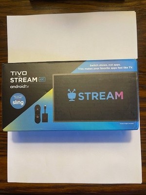 TiVo Stream 4K UHD Streaming Media Player with Google Voice Control - Black