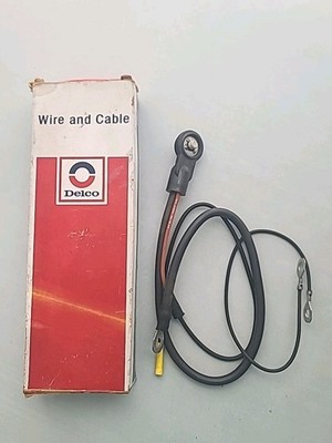 ACDelco 4SX25-2 GM Battery Cable 12003646 25'' Negative Side Post NOS 1966-1993