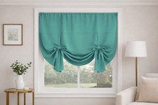 Thermal Tie Blinds 55" Wide  ~ Net Curtains & Slot Top Voile Panels