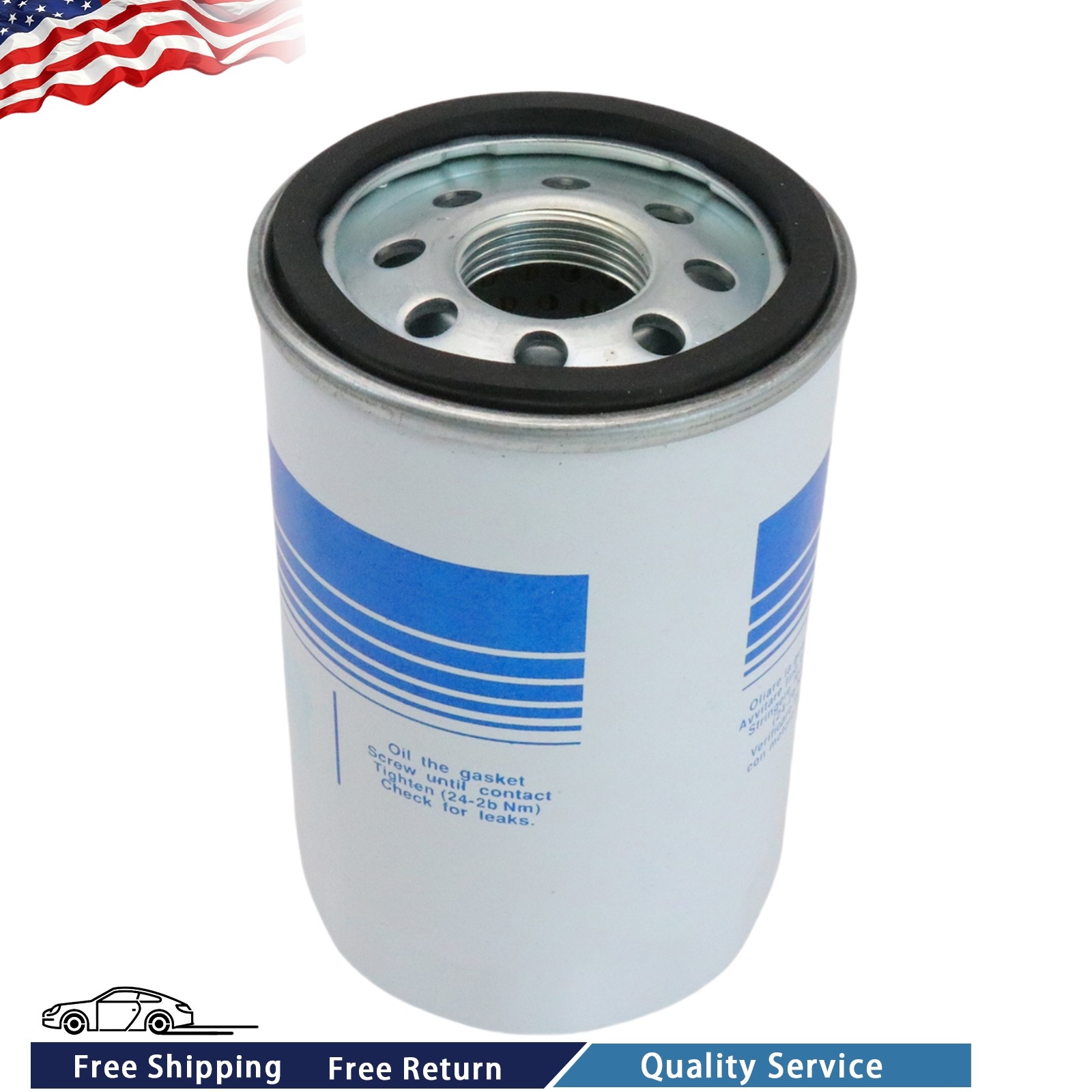Lamborghini Aventador Oil filters 4 pcs P/N 07M115561B