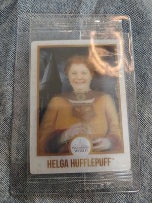 New Sealed Harry Potter Chocolate Frog Wizard Cards Helga Hufflepuff White