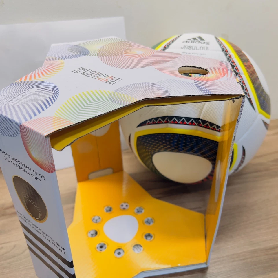 Adidas Jabulani WM 2010 FIFA Fußball Größe 5 Offizieller Spielball Box E41991 - Bild 3 von 4