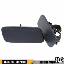 2 Pcs For 2010-2018 Rolls-Royce Ghost Front LH+RH Headlight Washer Nozzle Cover