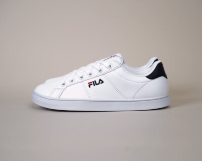 FILA Court Deluxe Authentic Sneakers Shoes White Unisex Size