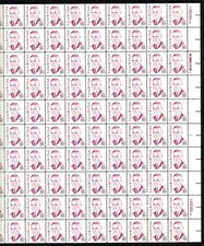 #1867 GRENVILLE CLARK. MINT SHEET.  F-VF NH. BCV $200