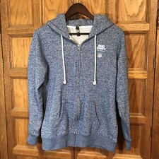 District Bud Light NFL Sweater Women's XL Marled Fleece Full Zip Hoodie DT292