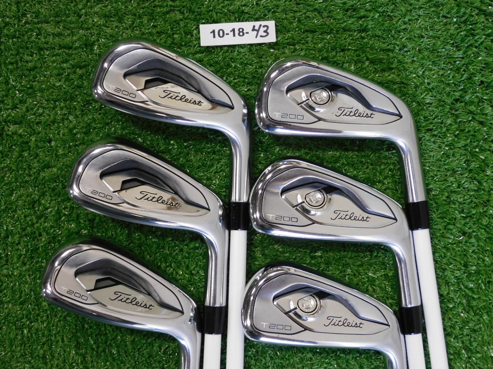 Titleist T200 Irons 5P VA Composites Raijin 2.0 55 Senior Graphite