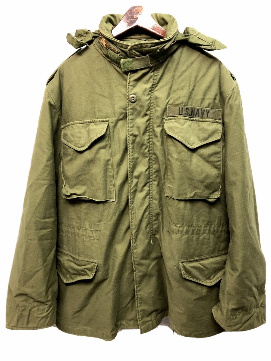 1980 US Navy M-65 Field Jacket w/Liner & Hood Men's Size M 1980 US Navy M-65 Field Jacket w/Liner & Hood Men's Size M