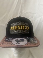 Mexico Embroidered Mexican Trucker Hat / Snapback- Baseball Cap - Gorra Vaquera