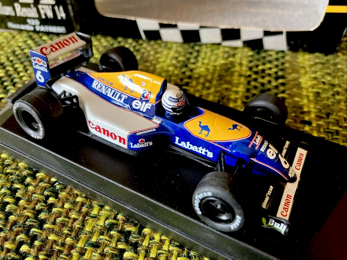 Onyx F1 '91 Williams Renault FW 14 Ricardo Patrese 1:43 Diecast