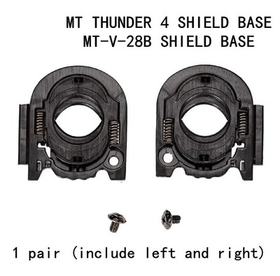 Helmet Visor Base Lock For MT Thunder 4 MT-V-28B Helmet Replacement Shield Parts