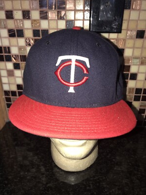 New Era Mlb Minnesota Twins 59fifty On Field Trucker Hat Baseball Cap Lid Ebay