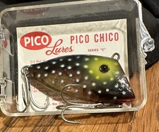Vintage Pico Chico C-21 RIO GRANDE PERCH Fishing Lure New in Box