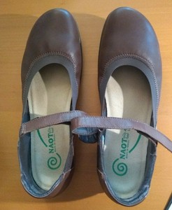 walnut mary jane shoes