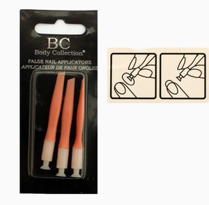 Pas Cher En Vente Avec Livraison Gratuite Applicateur De Faux Ongles X 3 De Body Collection Offres Au Meilleur Prix Www Apot Co Th