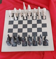 SCACCHIERA 25 x 25 IN PIETRA SAPONARIA – ARTE AFRICANA