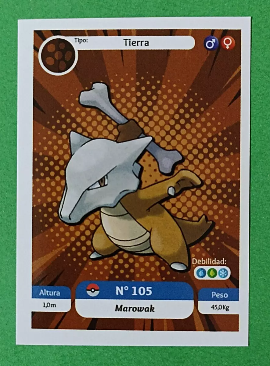 Marowak - #105 -  Pokédex