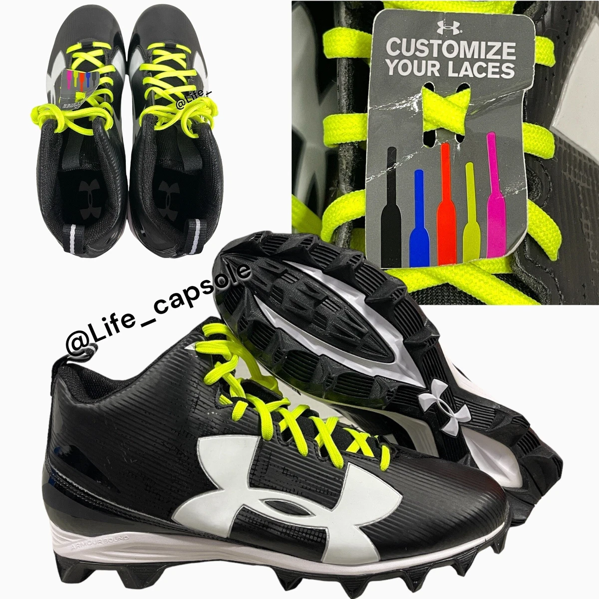 Under Armour Multicolor Cleats Size 13 Men Amazon.com | Under Armour Men main image 4