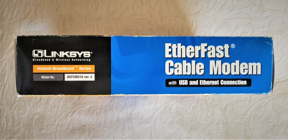 Linksys EtherFast Cable Modem with USB & Ethernet Connections (BEFCMU10 ver. 2) - Image 3 of 4