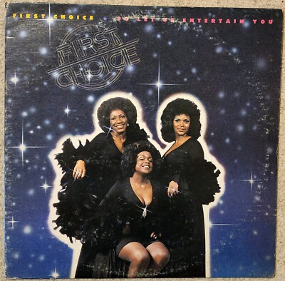 FIRST CHOICE: So Let Us Entertain You 1984  ''12'' Vinyl LP 33 RPM  BS 2934