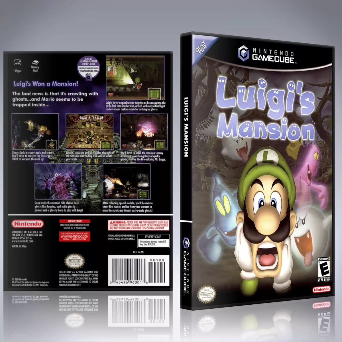 Nintendo GameCube Luigi's Mansion NTSC-J (Japan) Video Games for sale