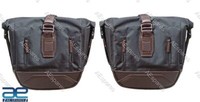 FüR Royal Enfield Hunter 350CC Canvas Satteltasche LH & RH Paar S2U