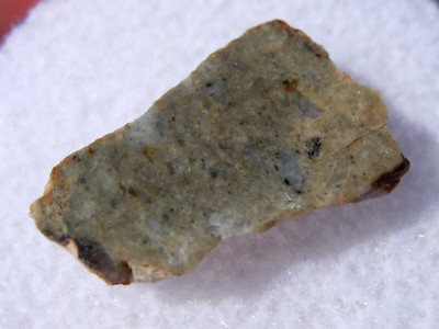 .614 grams 15x9x2mm Adrar 013 Lunar Anorthositic Gabbro-norite Meteorite w/COA