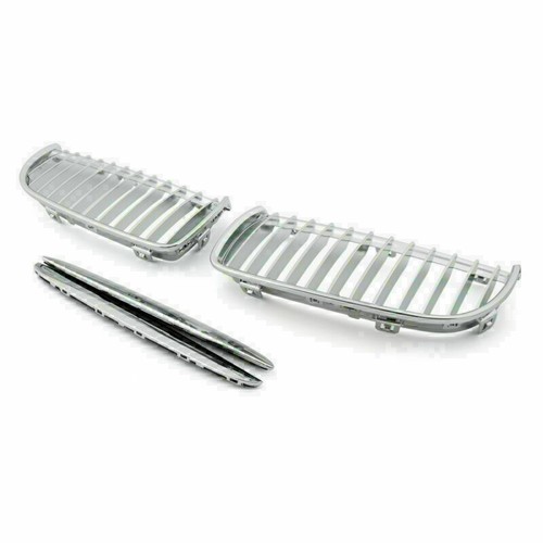 Single Bridge Kidney Grill For BMW 3 Series E46 Sedan 1998-2001 - Gloss Black ABS