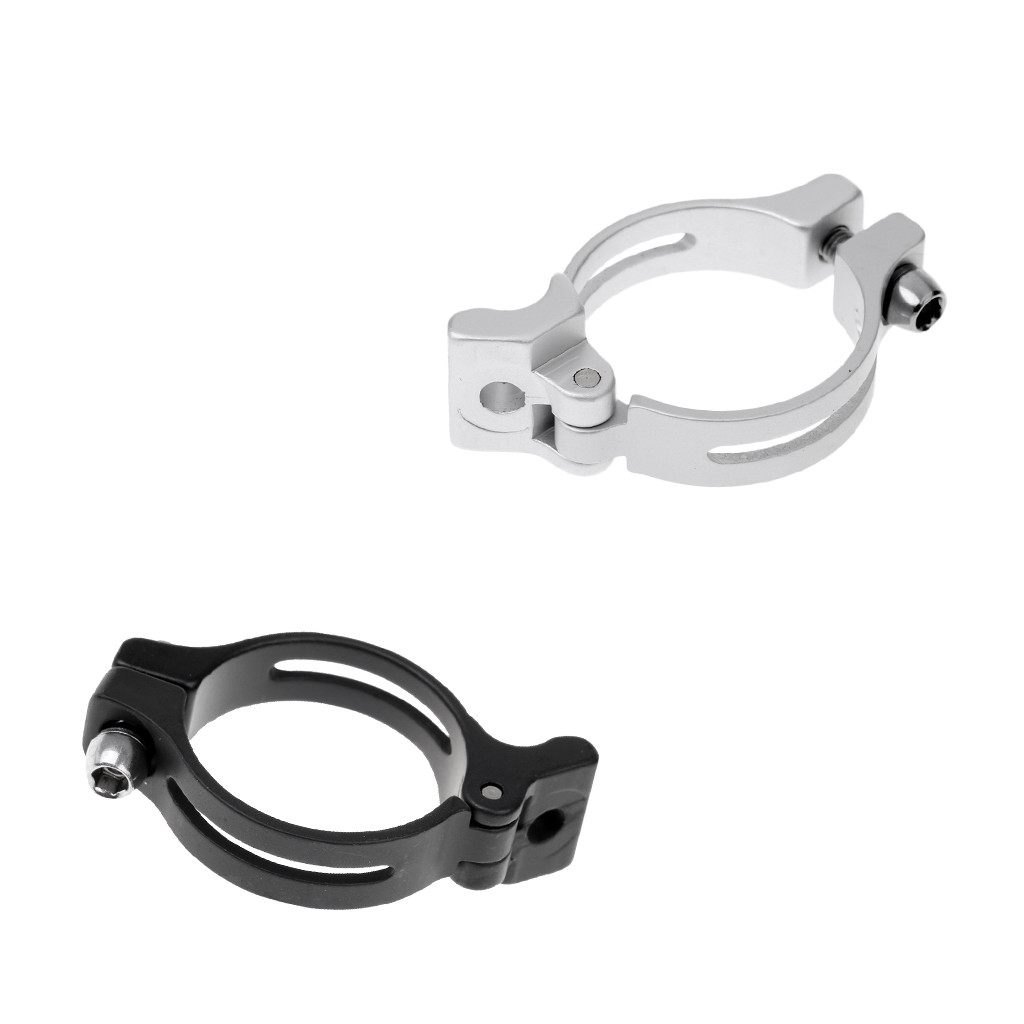 Alloy Bike Front Derailleur Clamp Mech Mount Brazeon Adapter eBay