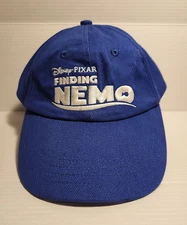 DISNEY PIXAR FINDING NEMO Blue BallCap Adjustable Strap Hat Size Youth/Teens