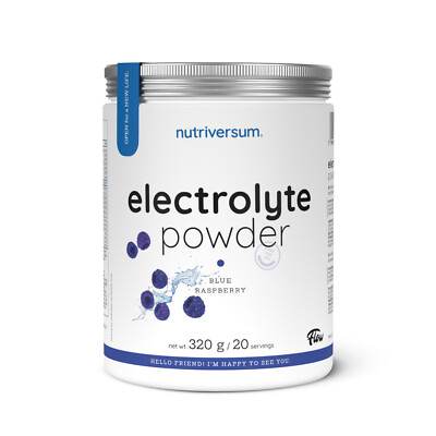 Nutriversum Flow Electrolyte Powder - 320 g - Blue Raspberry