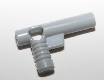 Lego 2x Light Bluish Gray Minifig Blaster Weapon Gun Hose Nozzle