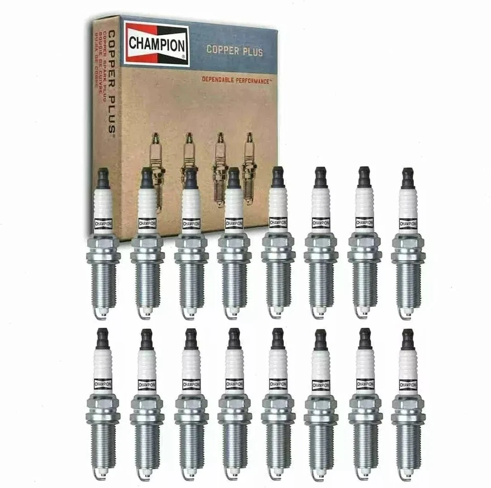 Bujías Champion 16 piezas para Dodge Charger 2009-2019 5,7 L V8 VC Foto 2 de 2