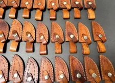 LOT OF 30 LEATHER BELT SHEATHS COVER FIX BLADE 6 INCHES KNIVES (SS)