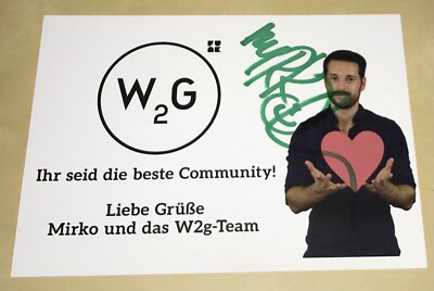 Mirko Drotschmann Original signierte Autogrammkarte Autogramm Karte ZDF TV #21