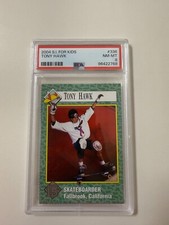 Tony Hawk - 1990 Sports Illustrated For Kids Rookie Card (PSA NM-MT 8)