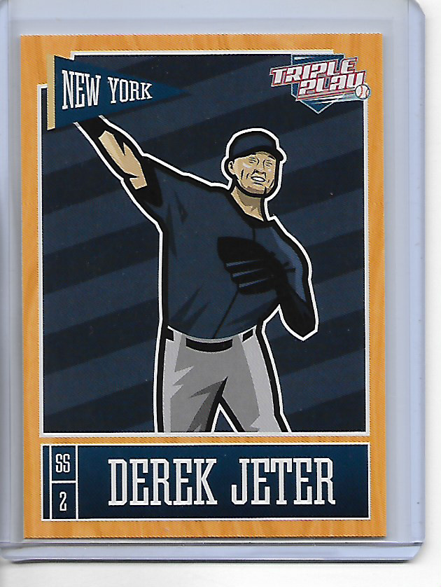 2013 Panini Triple Play Derek Jeter Card