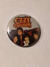 Ozzy Osbourne Black Sabbath music button SMALL BUTTON metal hardrock 3